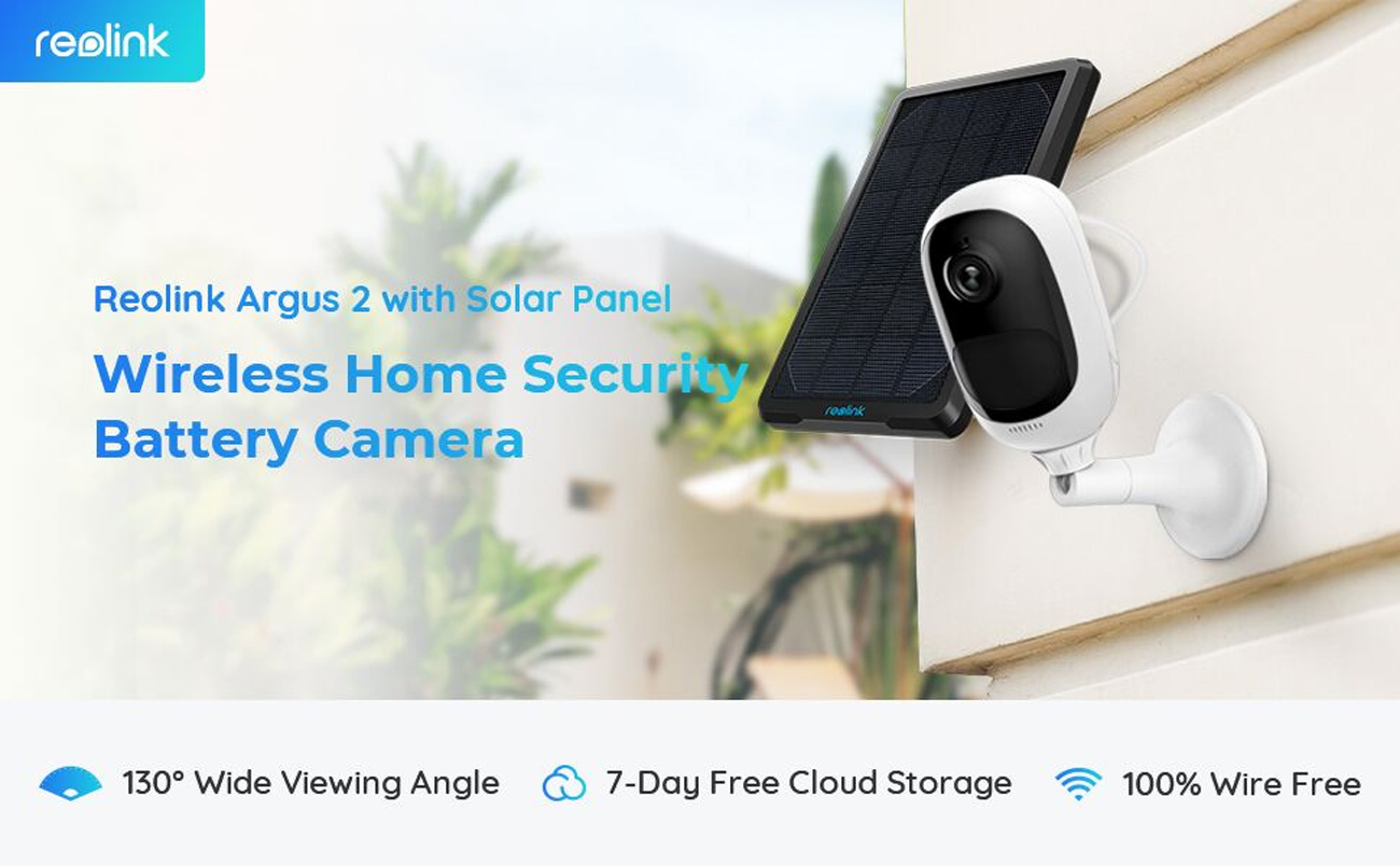 Reolink Argus 2 w/ Solar Panel